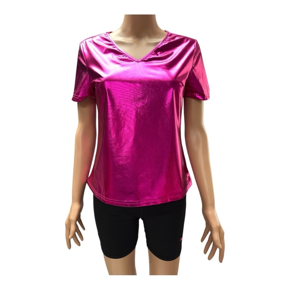 Allegra K - NWT - Metallic Pink Women's Top